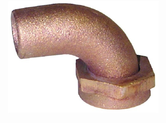 TPC1000 Groco Bronze Tail Piece 90Â°, NPS Thread -Modern Boat Sales & Service