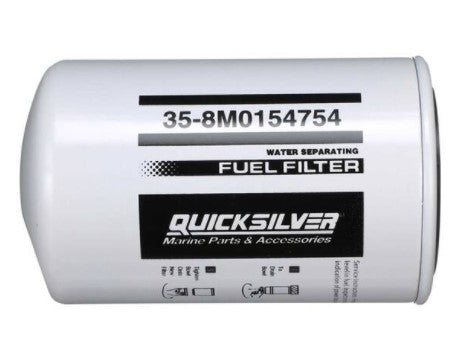 * 8M0154754 Mercury Marine Quicksilver Fuel Filter/PS-EW -Modern Boat Sales & Service