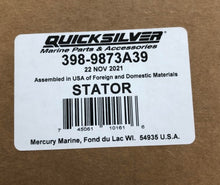 9873A39 Mercury Marine Quicksilver STATOR/ 215B -Modern Boat Sales & Service