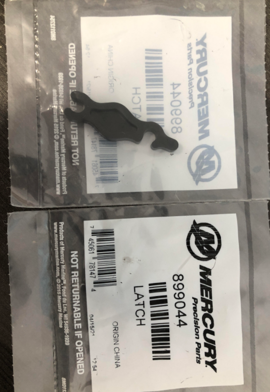 899044 Mercury Marine LATCH/ Drawer #352 -Modern Boat Sales & Service