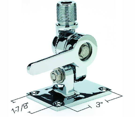 * 19521 Seachoice 4-Way Antenna Ratchet Mount /315E -Modern Boat Sales & Service