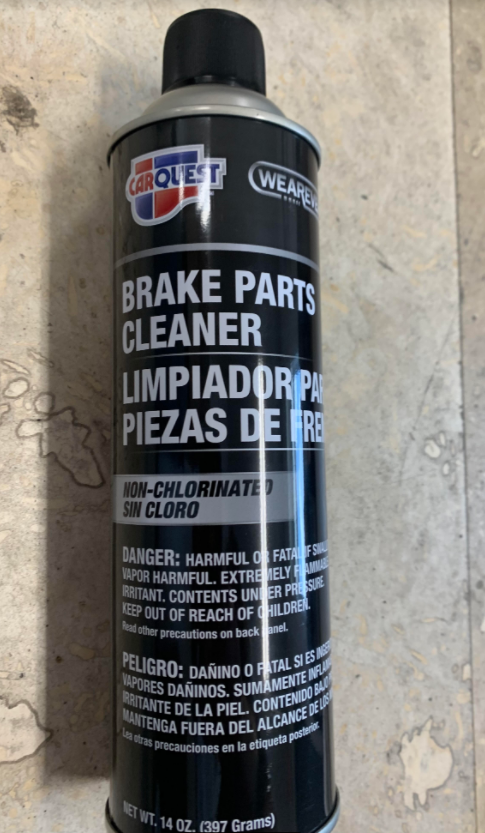 Carquest Wearever Brake Parts Cleaner: Non-Chlorinated, Ultra Low