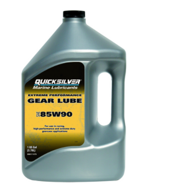 8M0111679 Mercury Marine Quicksilver Racing Gear Lube SAE85W 90 (ONE US GAL) /415A -Modern Boat Sales & Service