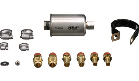 * 864572A1 Mercury Marine Quicksilver Inline Fuel Filter Kit / 215E -Modern Boat Sales & Service