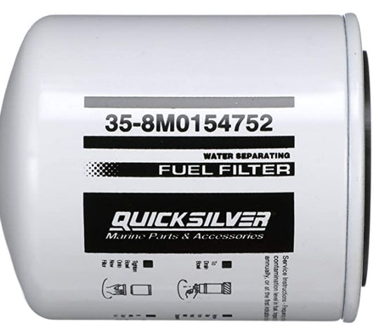 * 8M0154752 Mercury Marine Quicksilver Fuel Filter/185G -Modern Boat Sales & Service