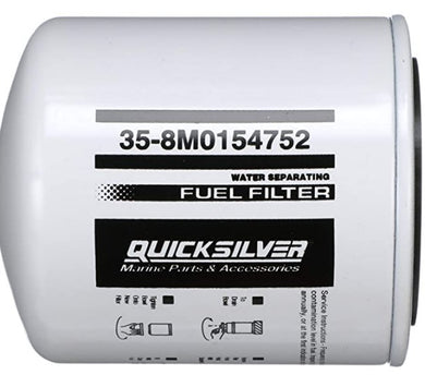 * 8M0154752 Mercury Marine Quicksilver Fuel Filter/185G -Modern Boat Sales & Service