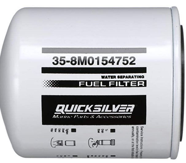 * 8M0154752 Mercury Marine Quicksilver Fuel Filter/185G -Modern Boat Sales & Service