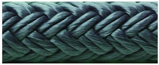 39871 Seachoice Double Braided Nylon Dock Line Navy Blue / 425E