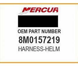 8M0157219 Mercury Marine Harness Helm / WHITE WALL -Modern Boat Sales & Service