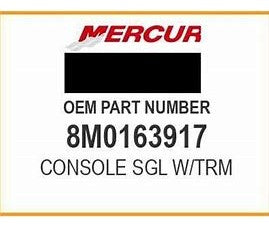 8M0163917 Mercury Marine Electronic Remote Control Single Neutral Lock / A4