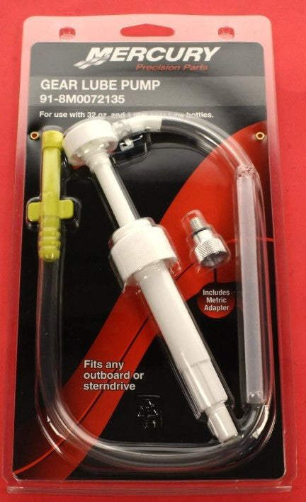 * 8M0072135 S/S 802891Q2 Mercury Marine Quicksilver Gearlube Pump/100F -Modern Boat Sales & Service