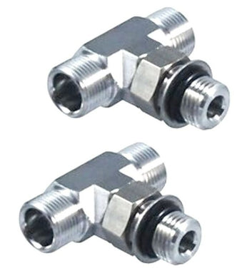 * HF6005 Hydraulic Fitting ORB TEE 3/8'' TUBEE HRZ (PACK OF 2) -Modern Boat Sales & Service