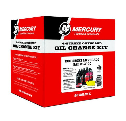 8M0188359 Mercury Marine L6 Oil Change Kit/390F -Modern Boat Sales & Service