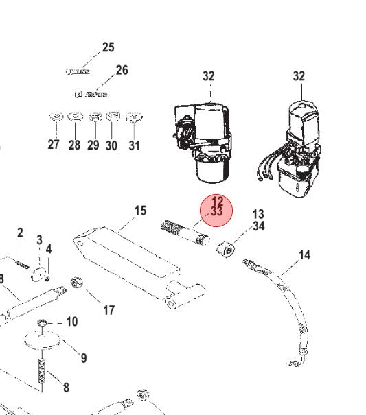 845521A1 MERCURY MARINE STUD KIT /290G -Modern Boat Sales & Service