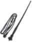 MRANT12 AM/FM BOSS Rubber Antenna, Black / W3 -Modern Boat Sales & Service