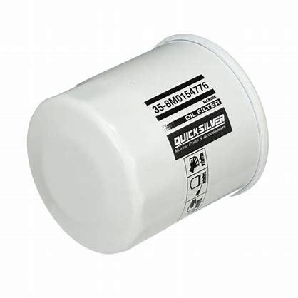 * 8M0154776 MERCURY MARINE QUICKSILVER OIL FILTER/185C -Modern Boat Sales & Service
