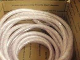 1620126 Mercury Marine Hose Clear Reinforced Series 162 PVC Tubing with Red Tracer -Modern Boat Sales & Service