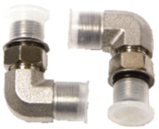 HF6004 Hydraulic 90 Degree Elbow Fittings Aluminum 3/8