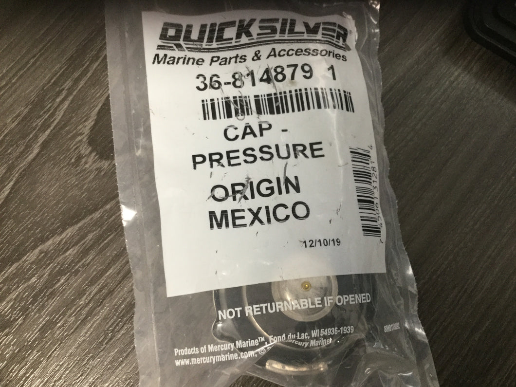 8148791 Mercury Marine Outboard Pressure Cap/250F/GB#010 -Modern Boat Sales & Service