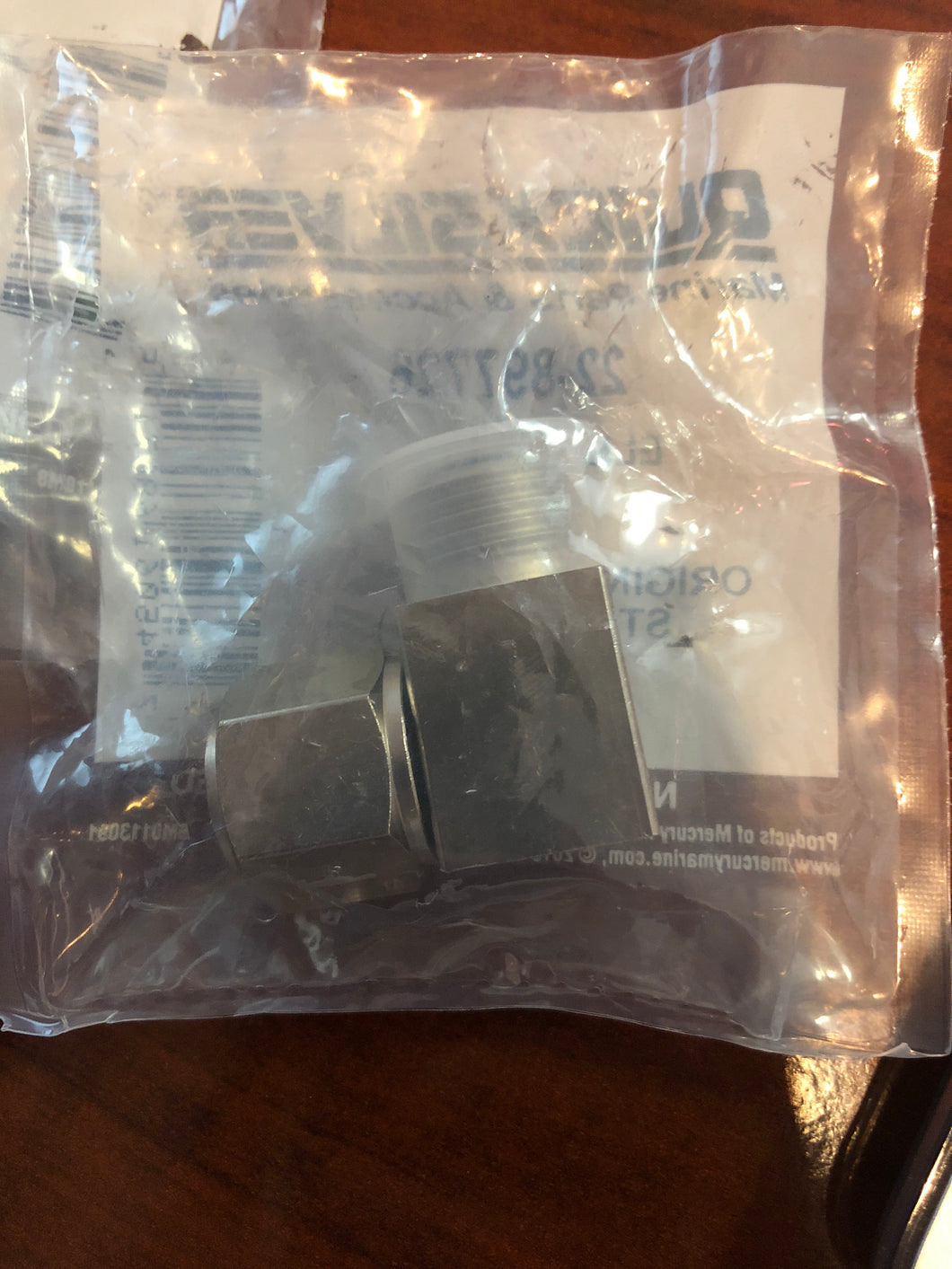 * 897726 Mercury Marine Outboard Mercury Elbow/B3/T -Modern Boat Sales & Service