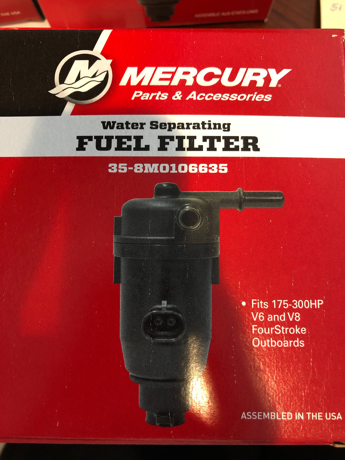 * #8M0106635 Mercury Marine Outboard Engine Fuel Filter/C3 -Modern Boat Sales & Service