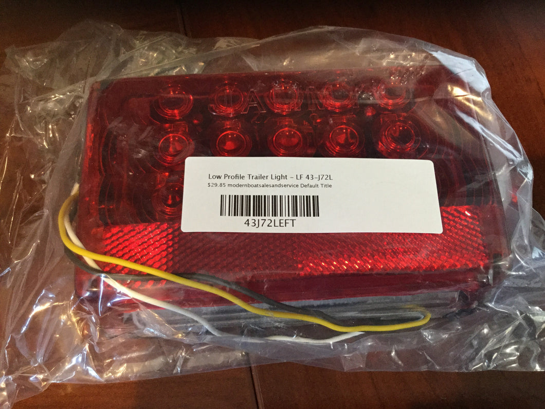 701-001 LED Low Profile Trailer Light - LF 43-J71L /335C -Modern Boat Sales & Service
