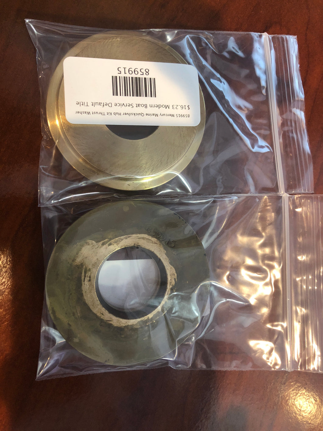 * 859915 Mercury Marine Quicksilver Hub Kit Thrust Washer -Modern Boat Sales & Service