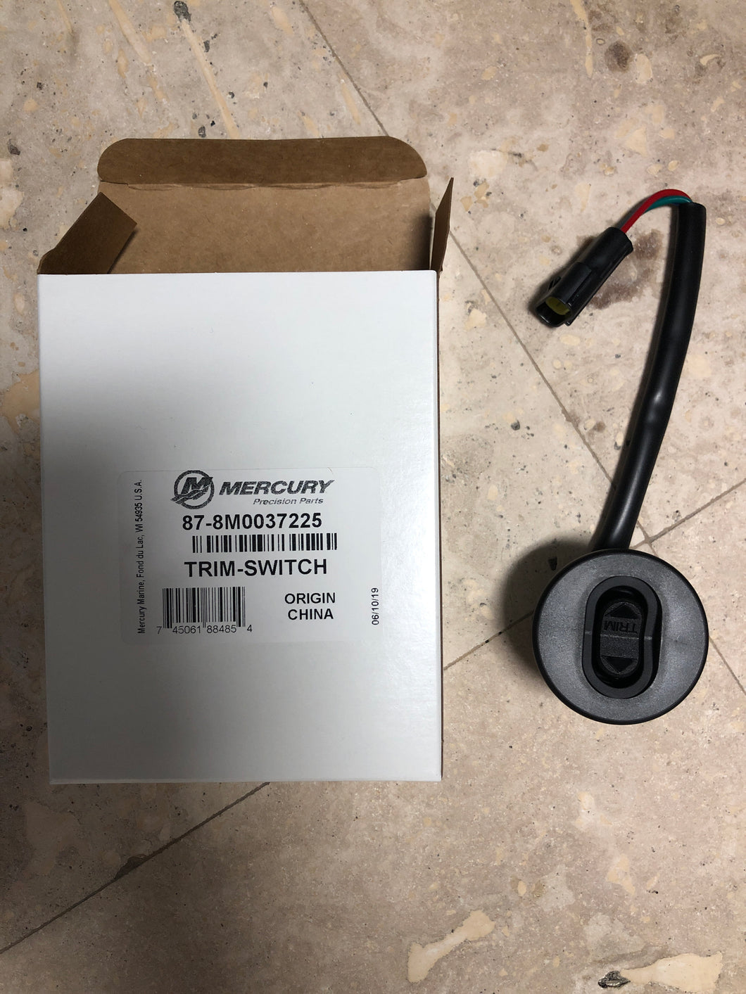 8M0037225 Mercury Marine Outboard trim Switch /220G – Modern Boat 