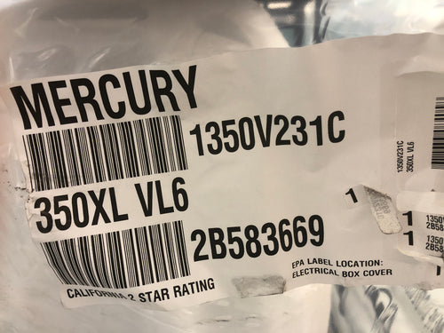 1350V231C, 350 Verado Cold Fusion White 2018 XL