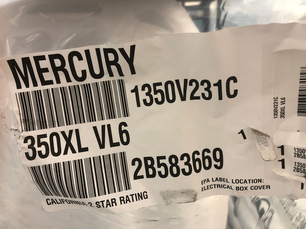 1350V231C, 350 Verado Cold Fusion White 2018 XL