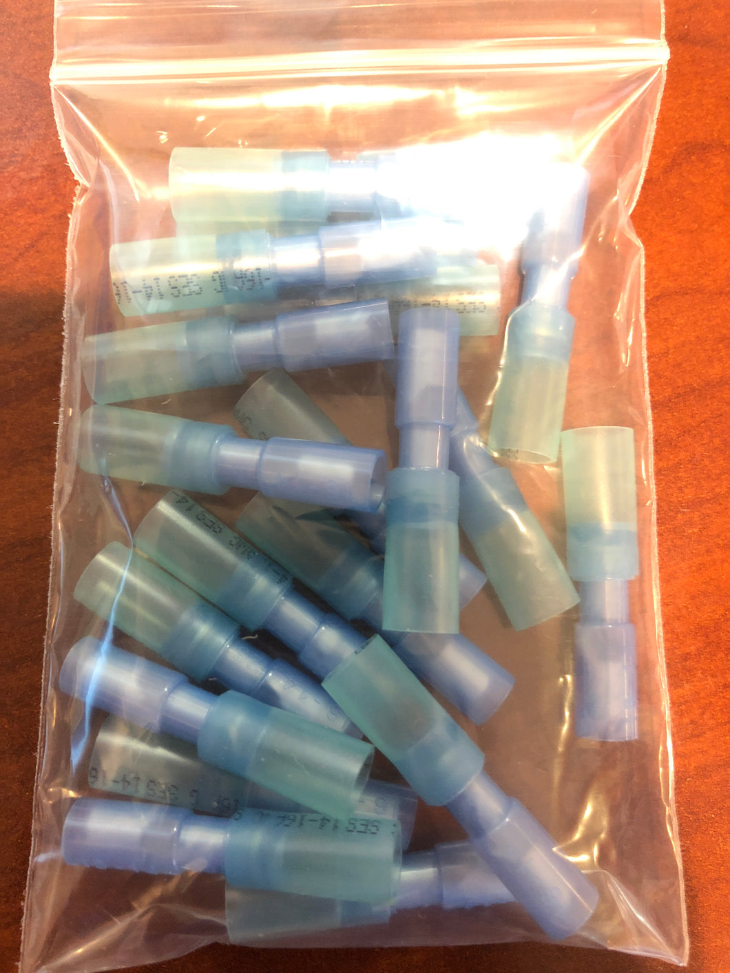 Blue Female Bullet Connectors TBRE14 16-14 AWG x10/F3-DRAWER#3