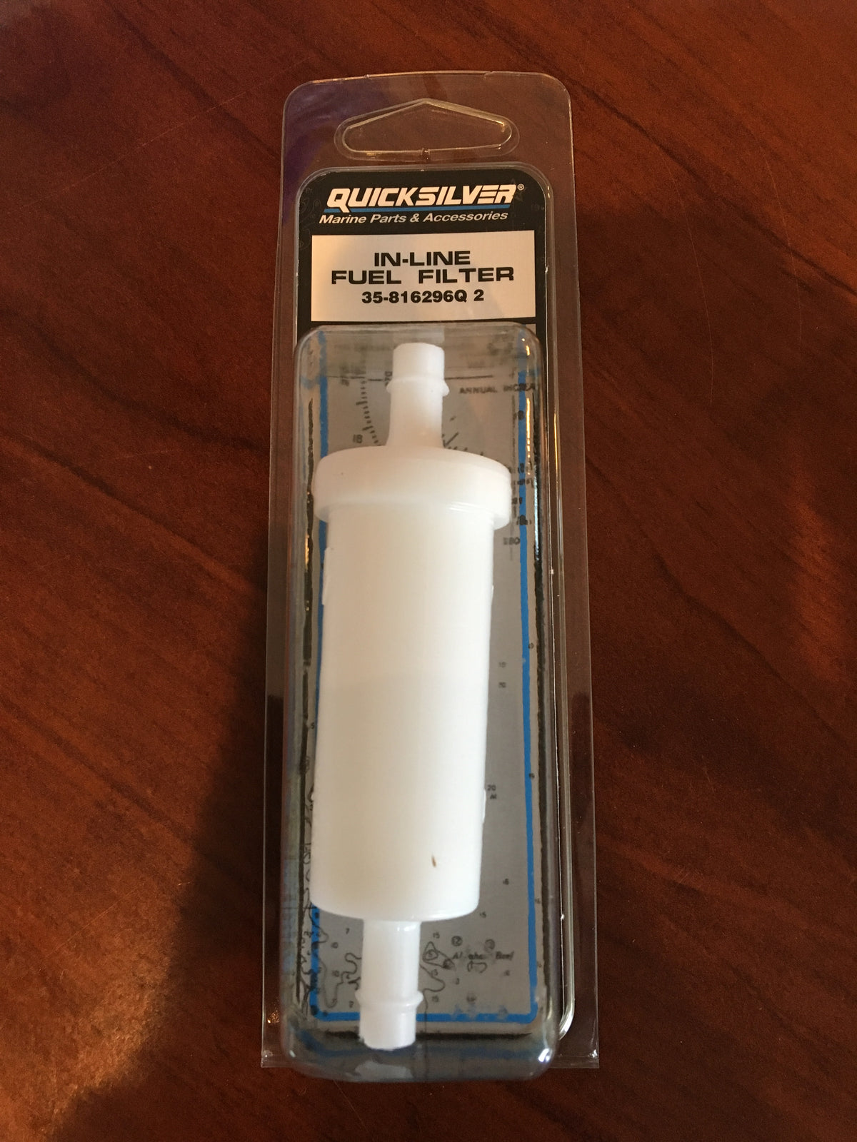 * 816296K2 Mercury Marine Outboard Quicksilver In Line Fuel Filter/180A -Modern Boat Sales & Service