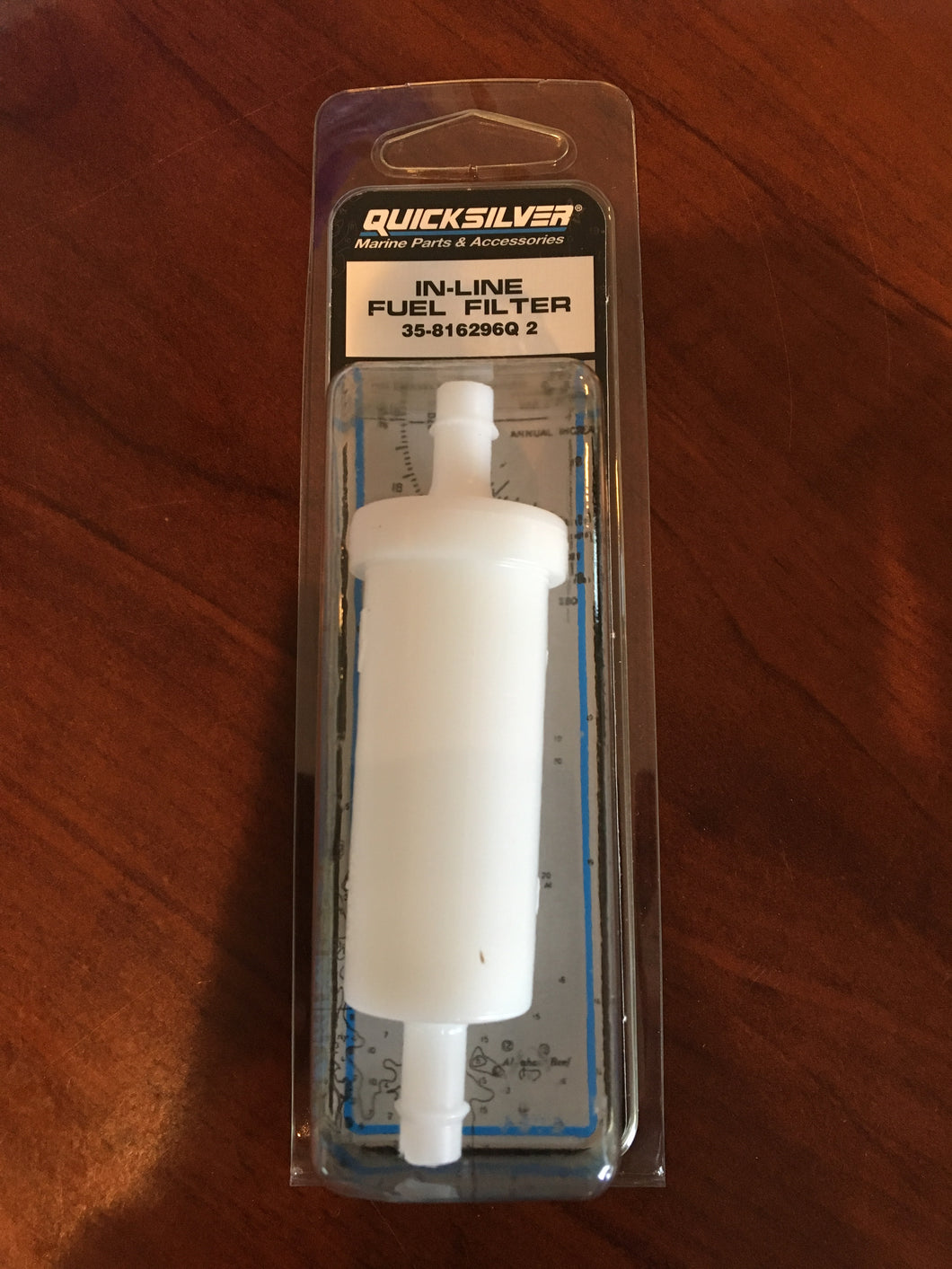 * 816296K2 Mercury Marine Outboard Quicksilver In Line Fuel Filter/180A -Modern Boat Sales & Service