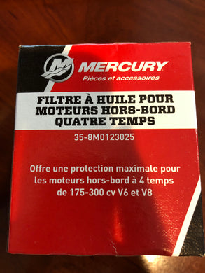 * 8M0123025 Mercury Marine Outboard Fourstroke Oil Filter/C2 -Modern Boat Sales & Service