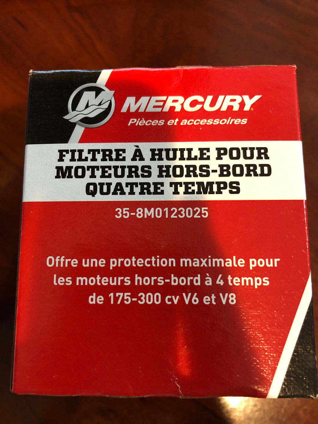 * 8M0123025 Mercury Marine Outboard Fourstroke Oil Filter/C2 -Modern Boat Sales & Service