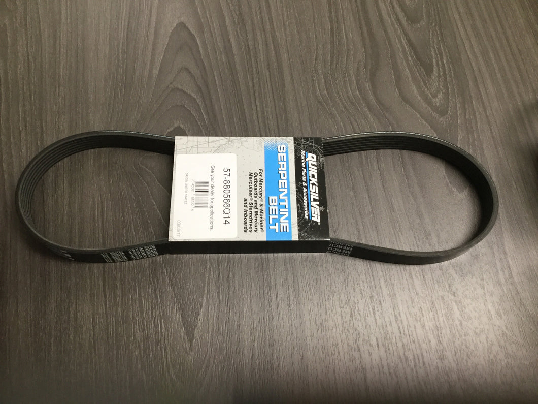 * 880566Q14 Mercury Marine Outboard Alternator Belt SS 8M0232583/F4