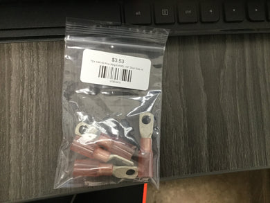 8 AWG SMALL RING Pink Ring 8 AWG, #10 Stud Size x4 per bag SIZE 10/F3-DRAWER#36 -Modern Boat Sales & Service