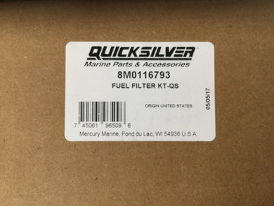 * 8M0116793 Mercury Marine Outboard Fuel Filter Kit/C1 -Modern Boat Sales & Service