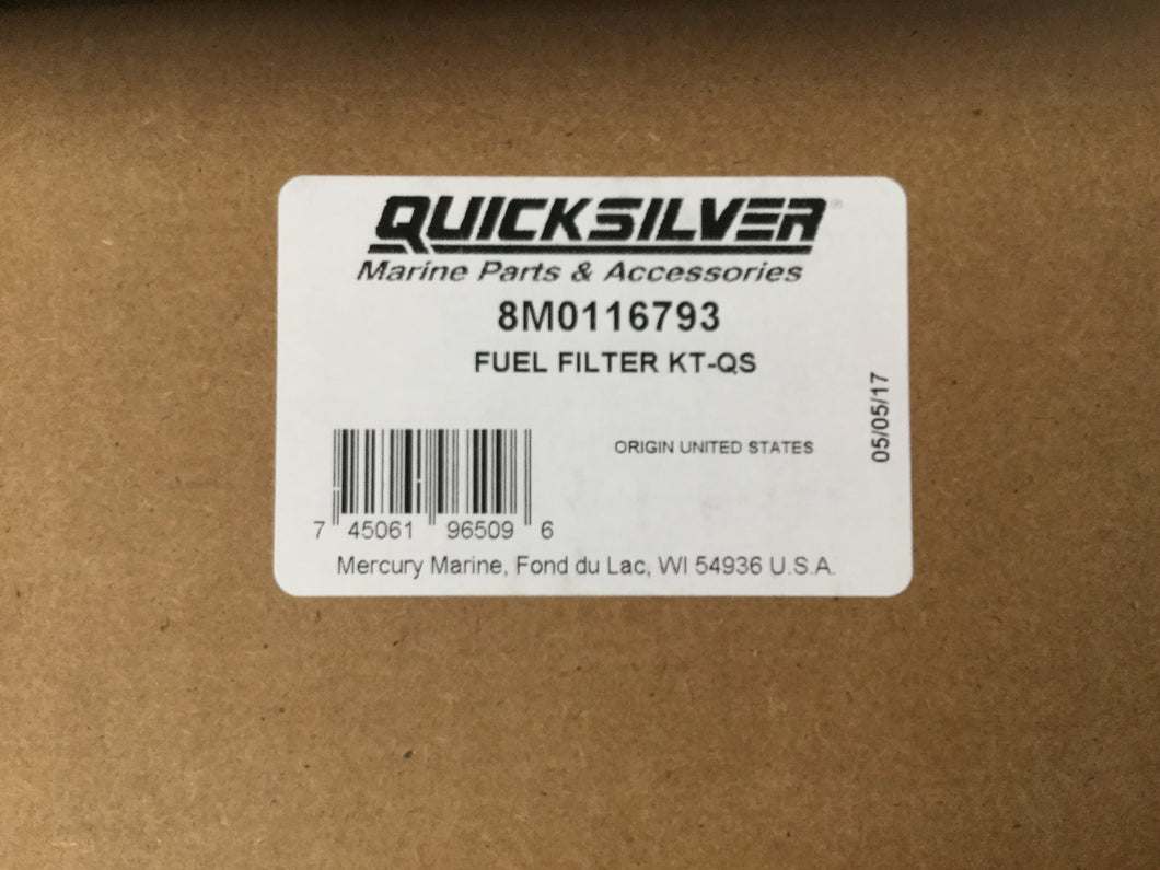 * 8M0116793 Mercury Marine Outboard Fuel Filter Kit/C1 -Modern Boat Sales & Service