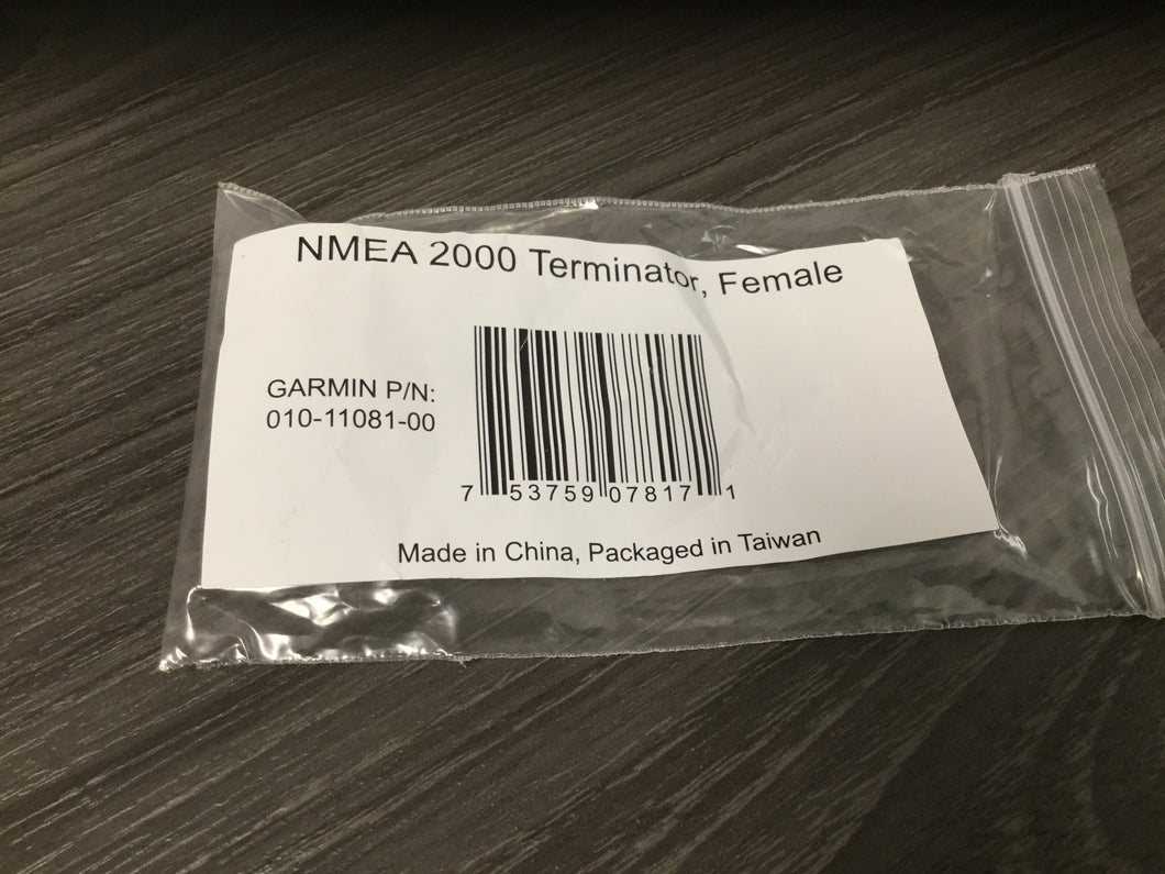 * Garmin 010-11081-00 NMEA 2000 Terminator FEMALE / E3 -Modern Boat Sales & Service