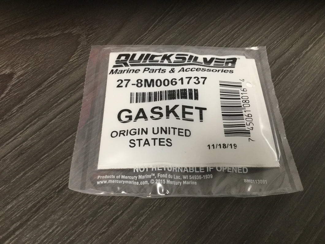 8M0061737 Mercury Marine Gasket/250F/GB#013 -Modern Boat Sales & Service