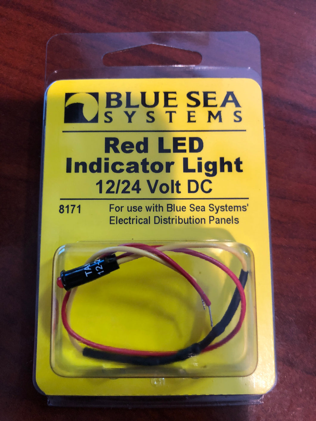 8171 Blue Sea Systems RED LED Indicator Light -Modern Boat Sales & Service