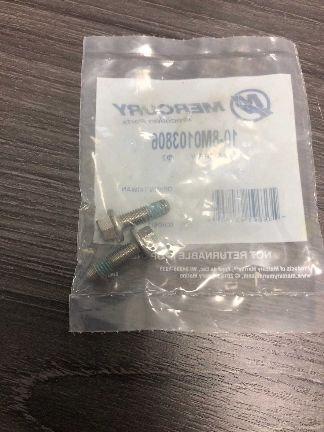 * 8M0103806 MERCURY MARINE OUTBOARD COIL SCREW/PER SCREW/G2/DRAWER#2 -Modern Boat Sales & Service