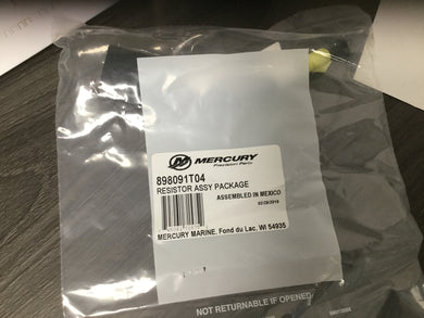 * 898091T04 Mercury Marine Resistor Assy/H4 -Modern Boat Sales & Service
