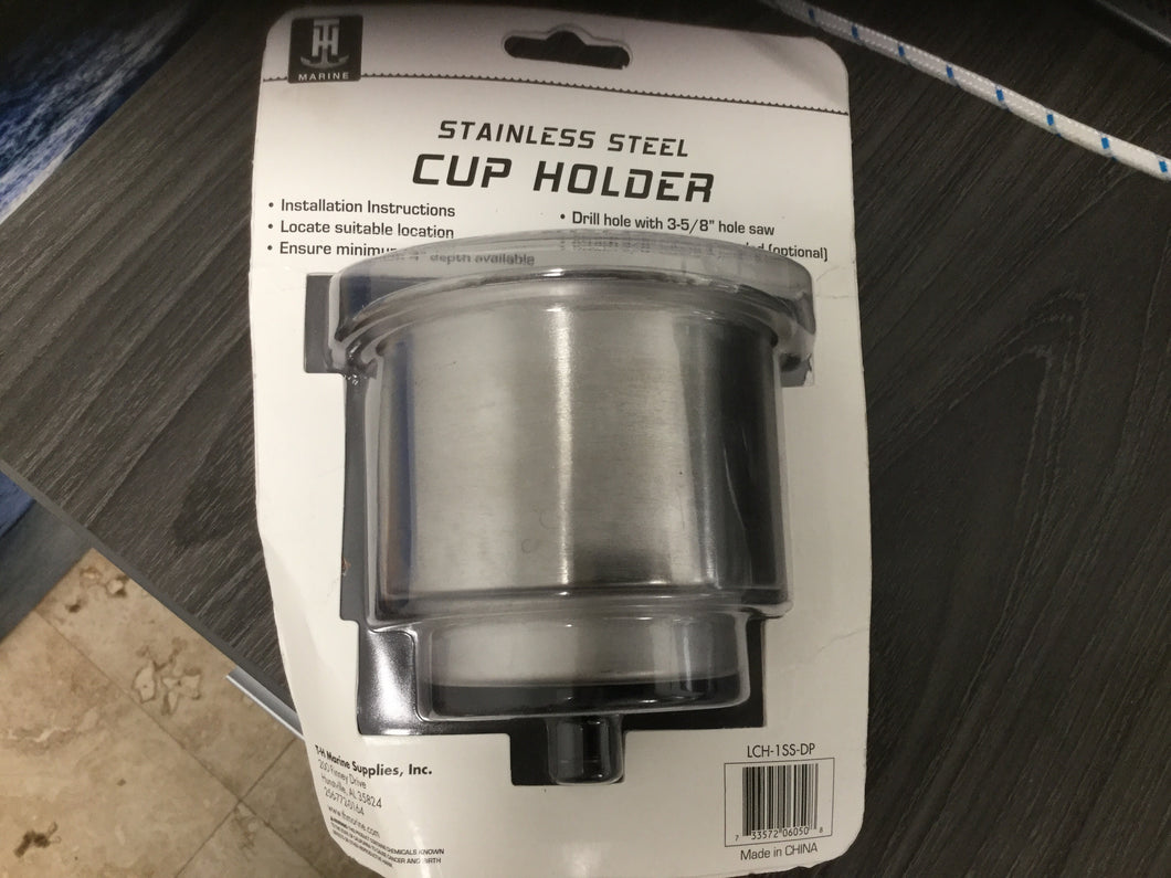 LCH-1SS-DP STAINLESS STEEL CUP HOLDER -Modern Boat Sales & Service