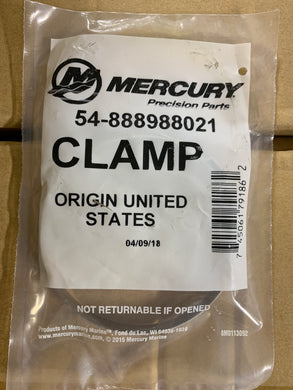 * 888988021 Mercury Marine Outboard Quicksilver Oetiker Clamp/G3 -Modern Boat Sales & Service