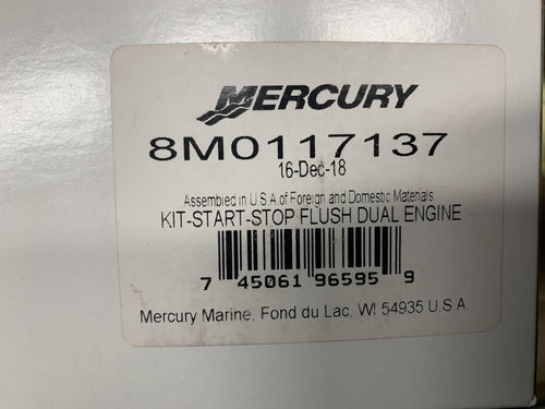 *8M0117137 Mercury MArine Outboard Start/Stop Switch TWIN /225B