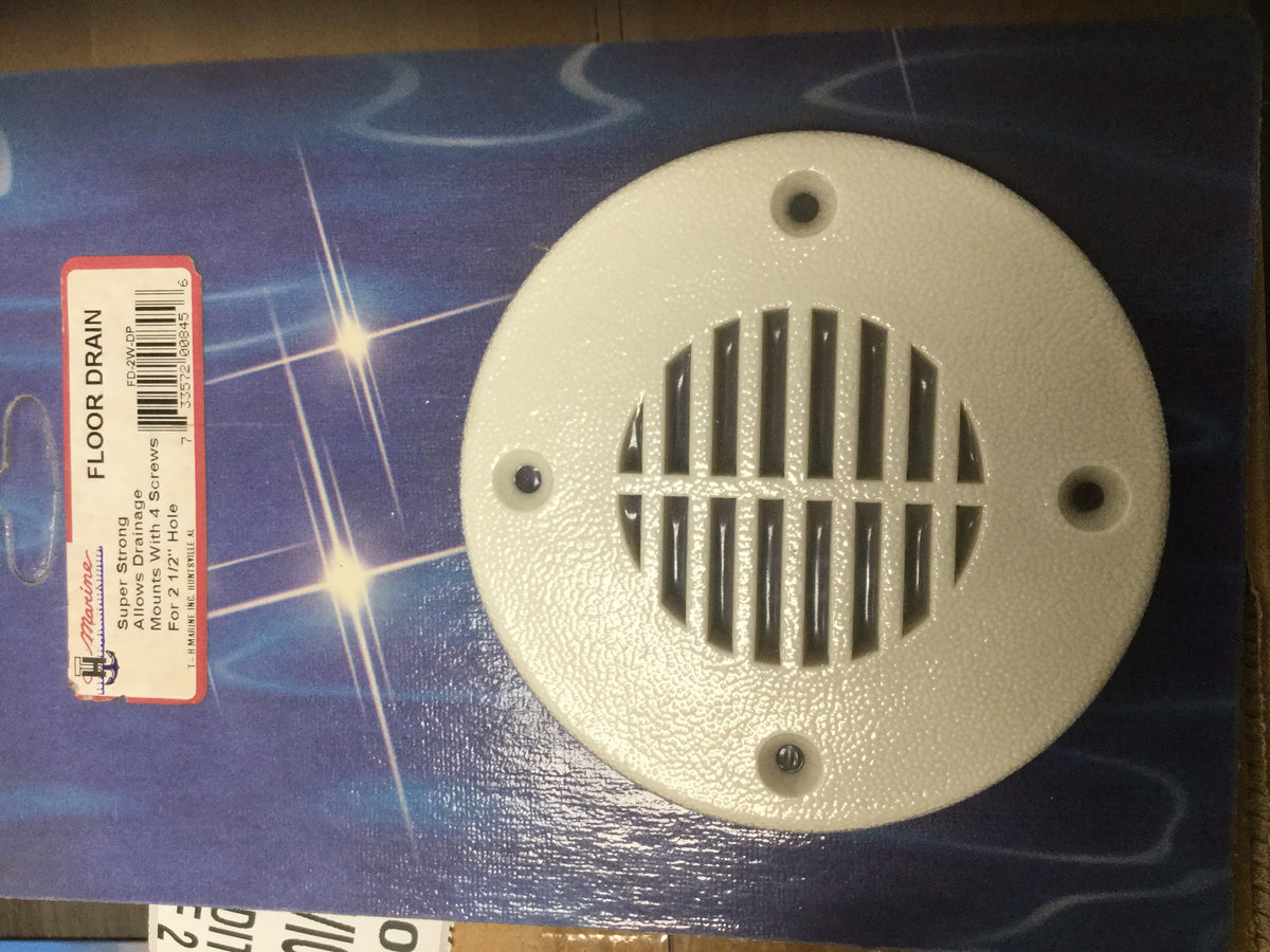 * FD-2W-DP Floor Drain 2 1/2" Hole/W8 -Modern Boat Sales & Service