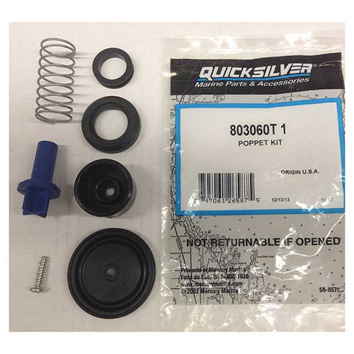 *803060T1 Mercury Marine Quicksilver POPPET KIT/210L