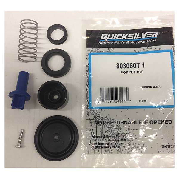 803060T1 POPPET KIT Mercury Marine Quicksilver/210L